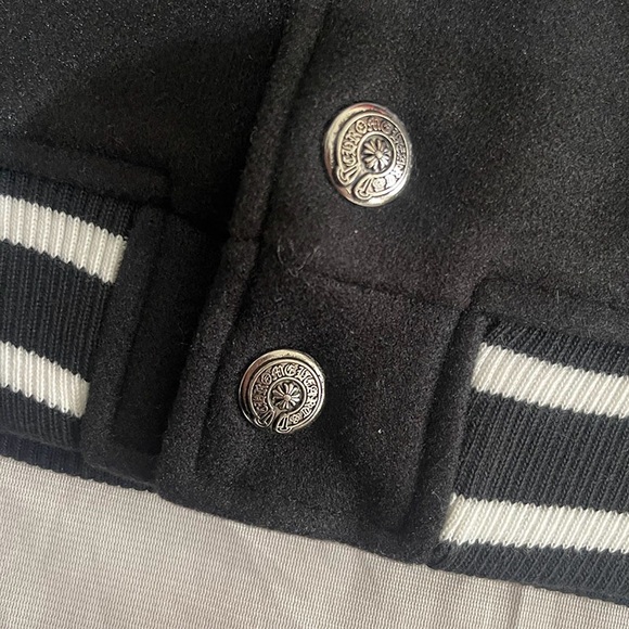 Chrome Hearts Classic Cross Metallic Black Jacket - Picture 6 of 12